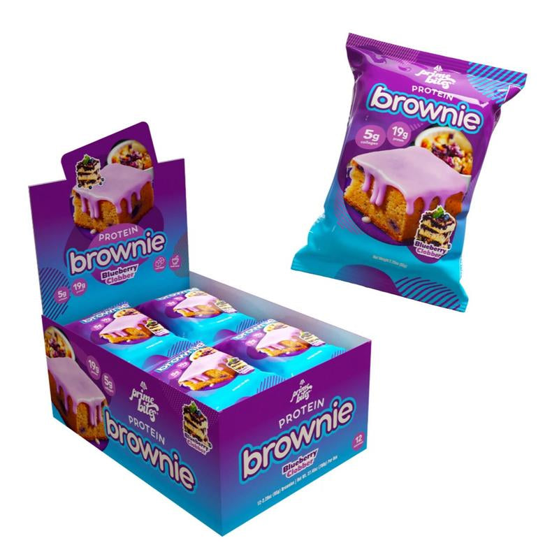 AP Prime Bites Protein Brownies - Protein plus Collagen 12 Pack