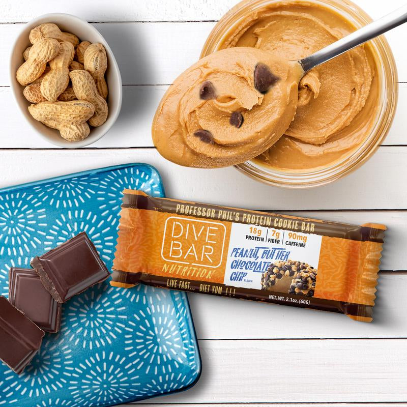 12 Dive Bar Starter Pack - Protein Cookie Dough Protein Snack Bar