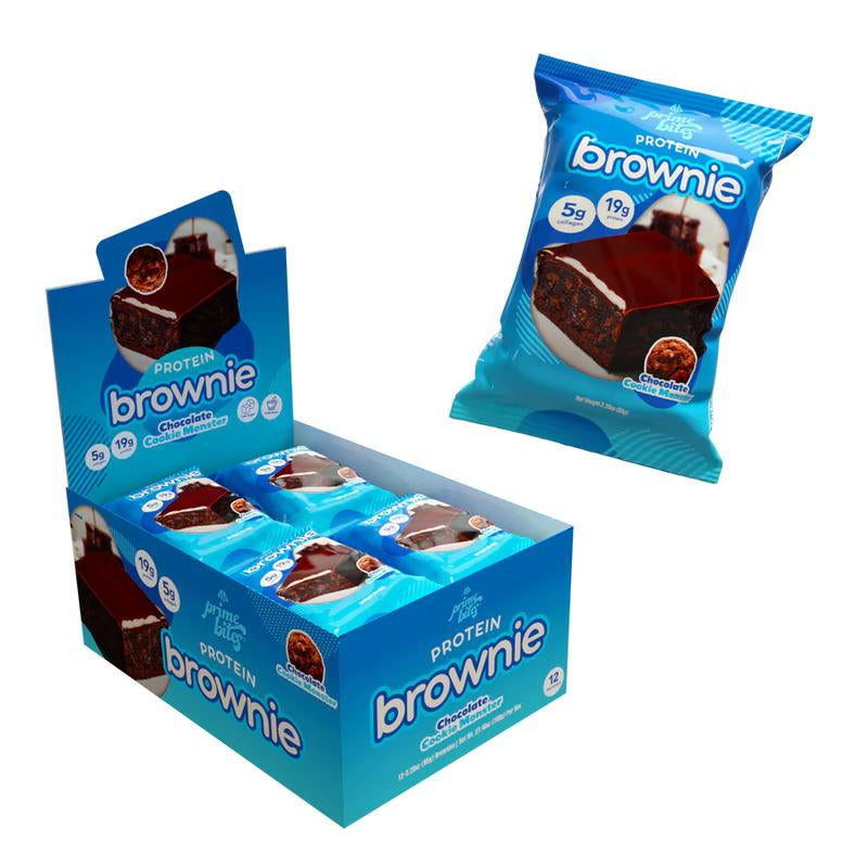 AP Prime Bites Protein Brownies - Protein plus Collagen 12 Pack