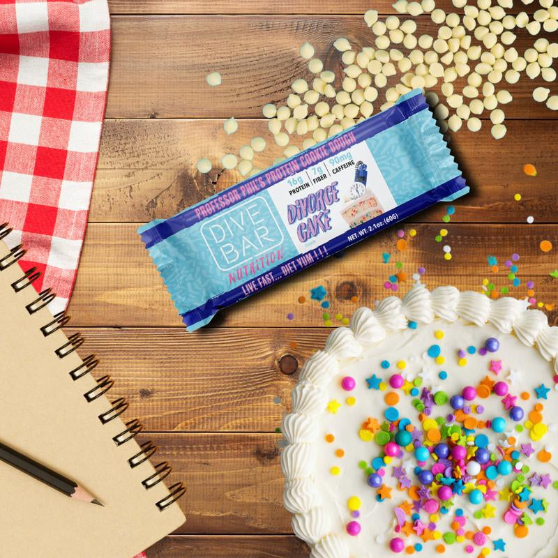 12 Dive Bar Starter Pack - Protein Cookie Dough Protein Snack Bar