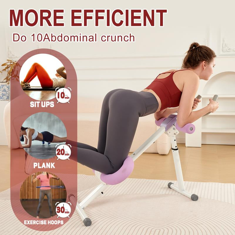 HOTWAVE ABS Workout Equipment Ab Strength Fitness Equipment Multi-Functional Training Equipment Foldable Home