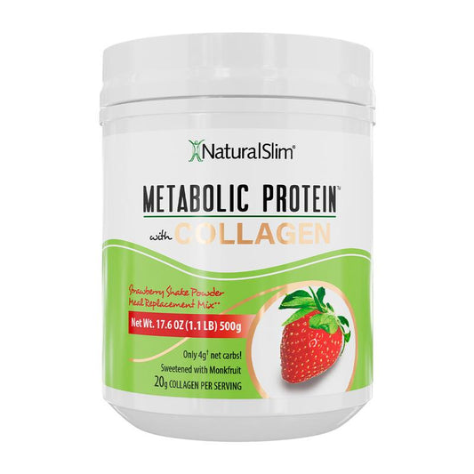Energy Protein Collagen | Premium Protein Formula - Strawberry Healthcare Supplement Dietary Fitness
