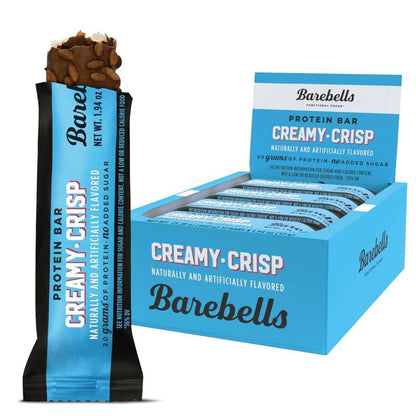 Barebells Protein Bars, 12 Pack - Perfect on the Go Protein Snack & Breakfast Bars with 20G of Protein