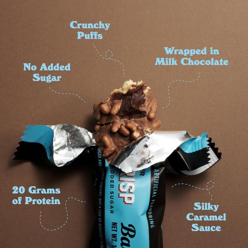 Barebells Protein Bars, 12 Pack - Perfect on the Go Protein Snack & Breakfast Bars with 20G of Protein