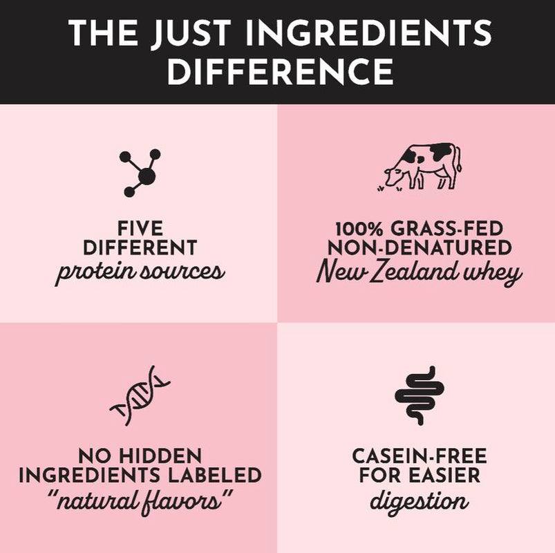 Just Ingredients Neapolitan Protein Powder [25 Servings]