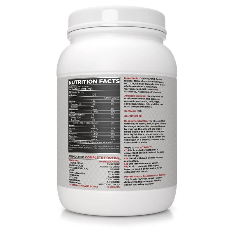 HITPOINT ULTRA PROTEIN Milk Protein Isolate Supplying Casein and Whey Proteins for Fitness & Dietary Supplement Needs Healthcare Milk