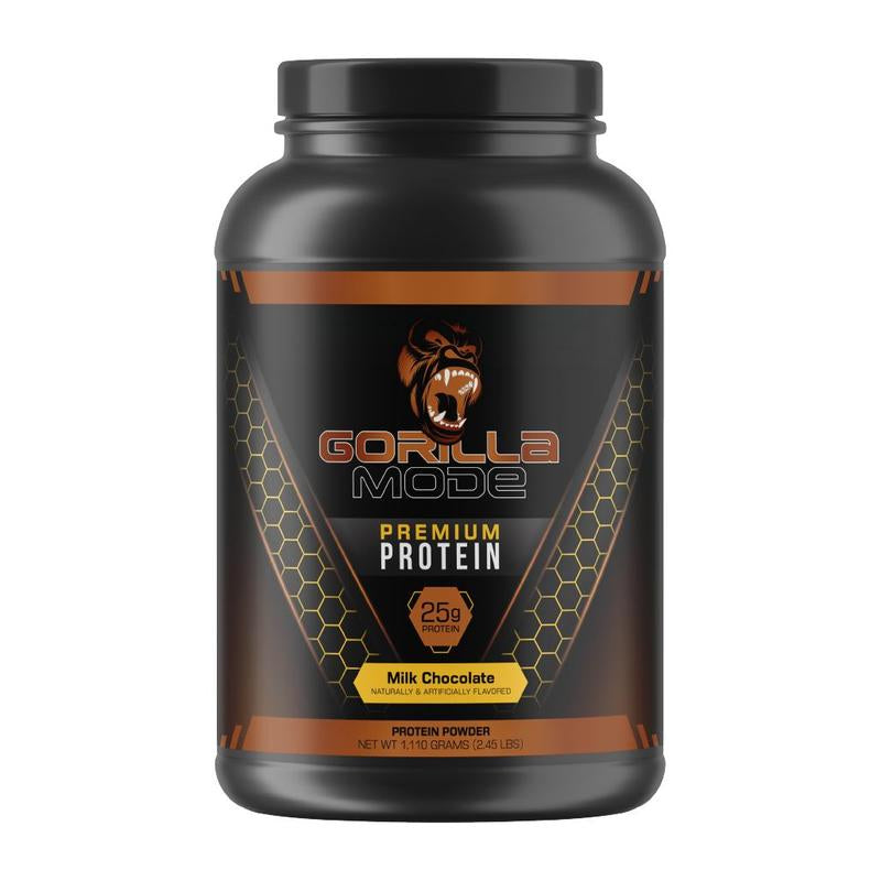 Gorilla Mode Premium Whey Protein - Whey Protein Isolate & Concentrate - Protein Powder for Post Workout Recovery & Meal Replacement (30 Servings)