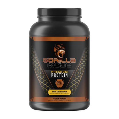 Gorilla Mode Premium Whey Protein - Whey Protein Isolate & Concentrate - Protein Powder for Post Workout Recovery & Meal Replacement (30 Servings)