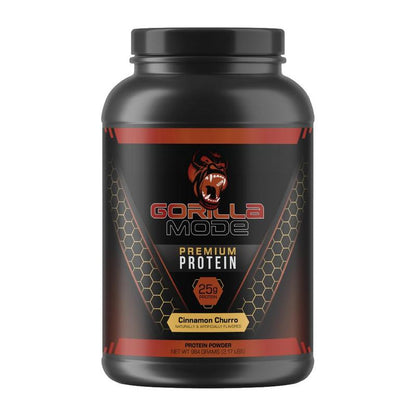 Gorilla Mode Premium Whey Protein - Whey Protein Isolate & Concentrate - Protein Powder for Post Workout Recovery & Meal Replacement (30 Servings)