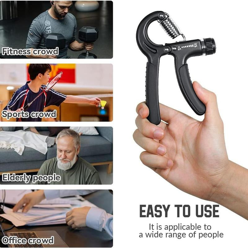 Workout Hand Grip Strength Trainer, 11Lbs-132Lbs Hand Grip Exerciser, Exercise Hand Grip Strengthener, Workout Equipment, Home Gym Equipment, Valentine'S Day Gift, Exercise Fitness Equipment