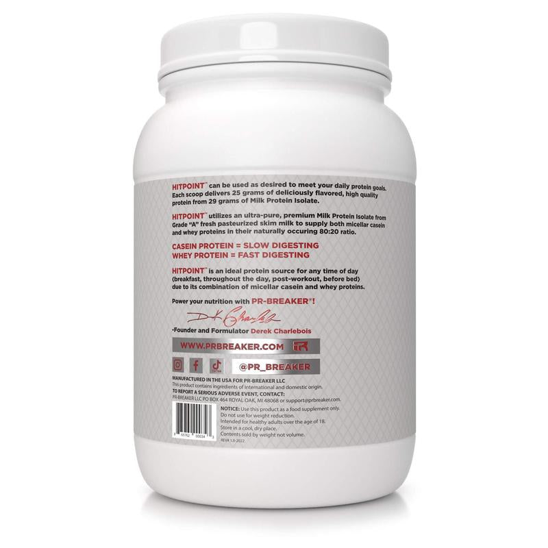 HITPOINT ULTRA PROTEIN Milk Protein Isolate Supplying Casein and Whey Proteins for Fitness & Dietary Supplement Needs Healthcare Milk