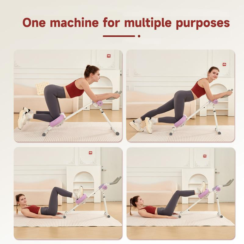 HOTWAVE ABS Workout Equipment Ab Strength Fitness Equipment Multi-Functional Training Equipment Foldable Home