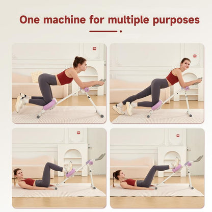 HOTWAVE ABS Workout Equipment Ab Strength Fitness Equipment Multi-Functional Training Equipment Foldable Home