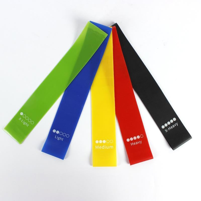 Resistance Band, Elastic Fitness Band, 5 Counts/Set Workout Equipment & Exercise Band for Arms, Gym Exercise Stretching Training Equipment, Gymtok, Home Gym Equipment, Valentine'S Day Gift