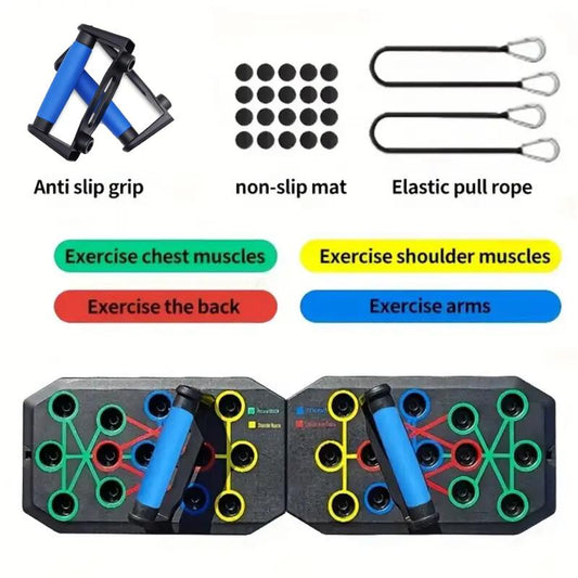 Foldable Push up Board, Exercise Equipment, Sports Equipment Fitness Accessories, Push up Stand for Home Workout, Push up Equipment Home Gym Equipment, Christmas Gifts, Men Gifts
