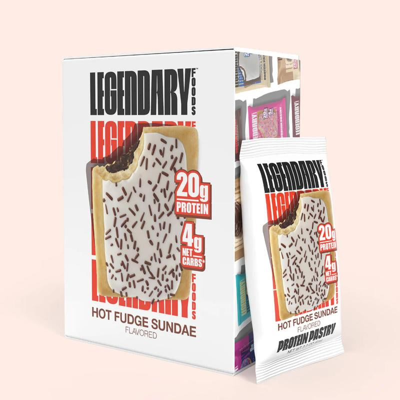 Legendary Foods Protein Pastry - Box of 10 - 20G Protein per Snack