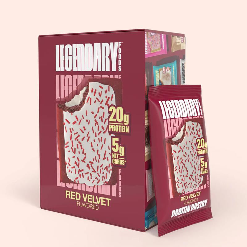 Legendary Foods Protein Pastry - Box of 10 - 20G Protein per Snack