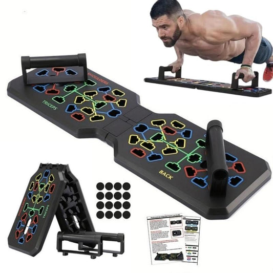 Push-Up Board, 1 Set Home Push-Up Training Board, Chest Muscle Abdominal Muscle Training Equipment for Men & Women, Strength Training Equipment, Gym Equipment, Gym Accessories, Workout Equipment, Push Ups, Men Gifts, Home Gym Machine