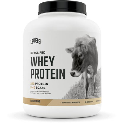 Levels Whey Protein, Grass Fed, No Artificial Ingredients, 24G of Protein