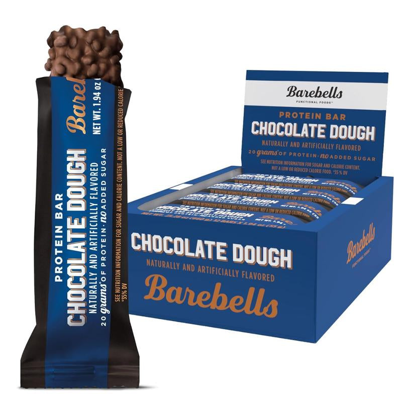 Barebells Protein Bars, 12 Pack - Perfect on the Go Protein Snack & Breakfast Bars with 20G of Protein