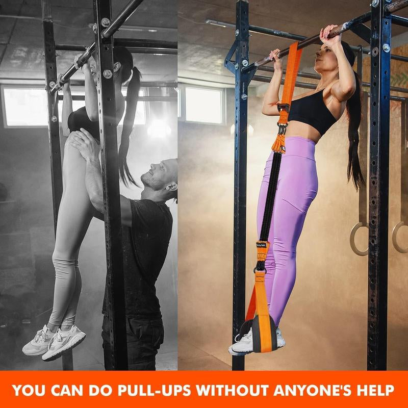 Pull up Assist Band, 1 Set Adjustable Weight Knee Support Strength Training, Strength Training Equipment for Home Gym Workout, Stretch Rope, Exercise Equipment, Fitness Equipment