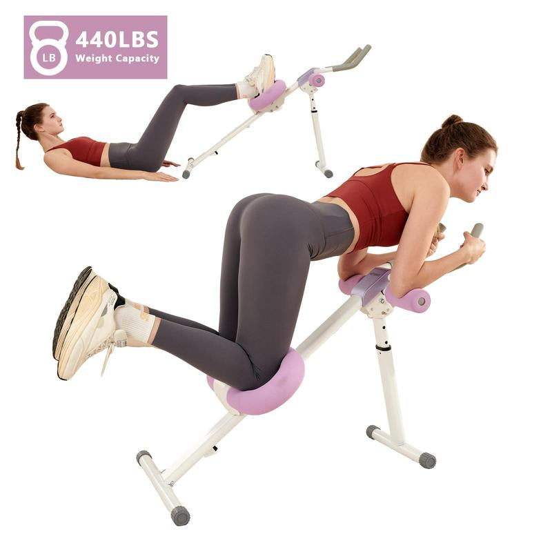 HOTWAVE ABS Workout Equipment Ab Strength Fitness Equipment Multi-Functional Training Equipment Foldable Home
