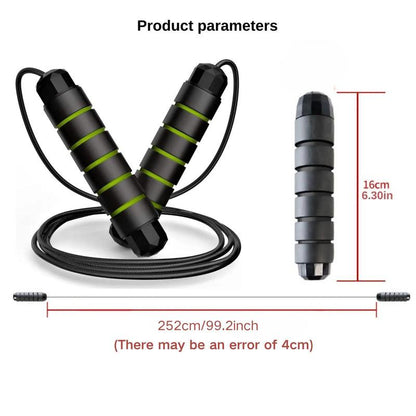 Jump Rope, Portable Exercise Skipping Rope for Home Workout, Workout Skipping Rope with Foam Non-Slip Handle, Home Gym Kit, Gymtok, Home Gym Equipment, Fitness Equipment, Training Equipment, Workout Equipment