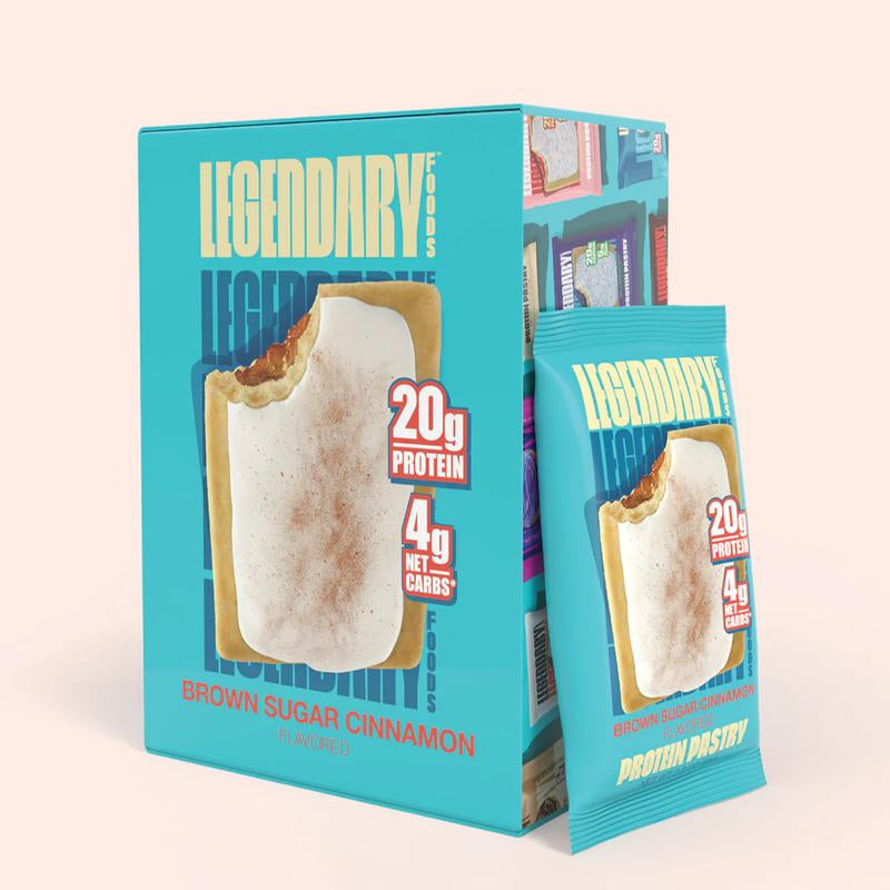 Legendary Foods Protein Pastry - Box of 10 - 20G Protein per Snack