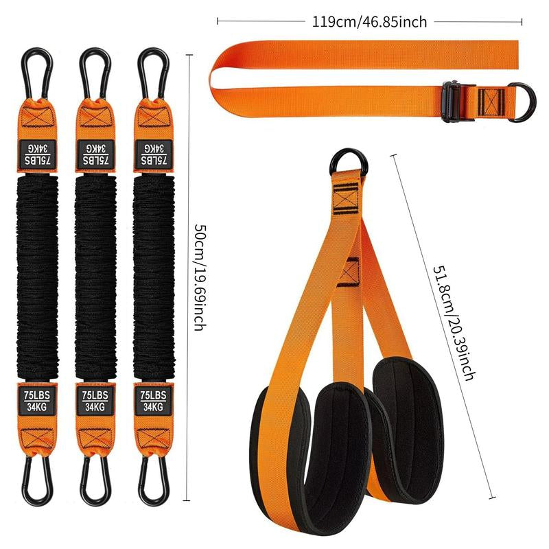 Pull up Assist Band, 1 Set Adjustable Weight Knee Support Strength Training, Strength Training Equipment for Home Gym Workout, Stretch Rope, Exercise Equipment, Fitness Equipment