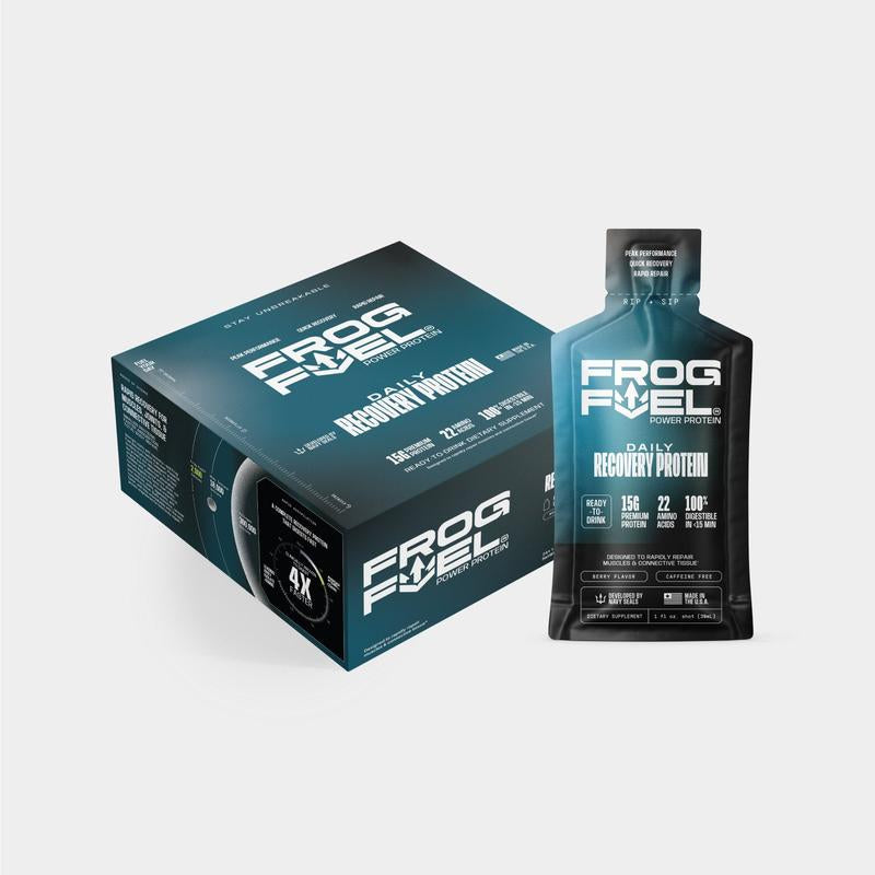 Frog Fuel Power Protein - Daily Recovery Protein Shot - Total Body Recovery Protein