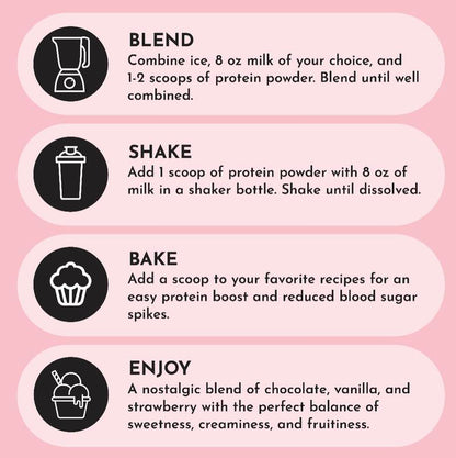 Just Ingredients Neapolitan Protein Powder [25 Servings]