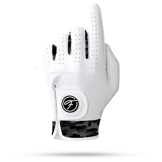 Fore Show Premium Golf Glove – 100% AAA Cabretta Leather Golf Gloves for Men & Women - Left & Right Handed Golfers - Cool Golfer Accessory Gift