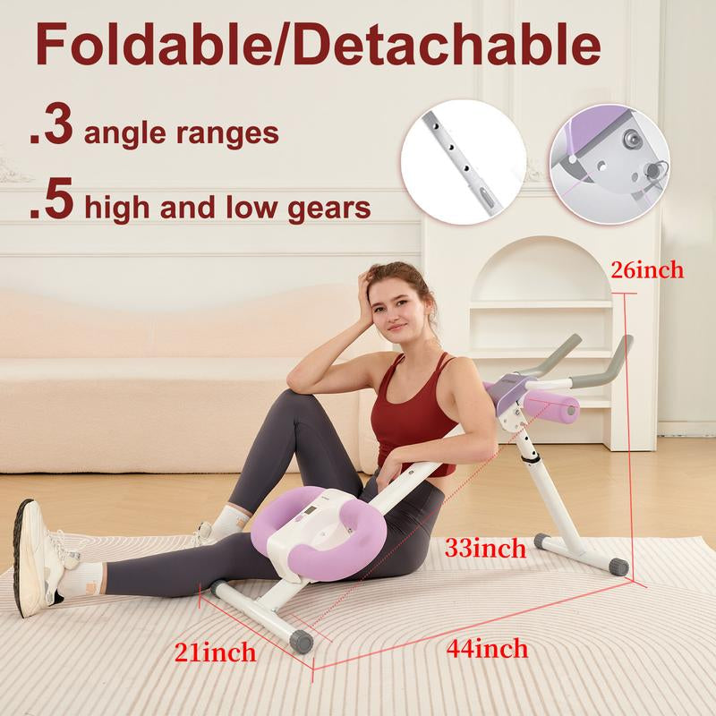 HOTWAVE ABS Workout Equipment Ab Strength Fitness Equipment Multi-Functional Training Equipment Foldable Home